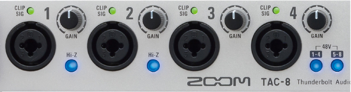 Цифровой аудиоинтерфейс Zoom TAC-8