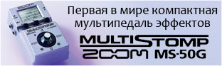Обзор ZOOM MS-50G Обзор ZOOM MS-50G