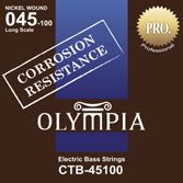 Струны для бас-гитары Olympia CTB45100