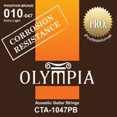 Струны для акустической гитары Olympia CTA1047PB