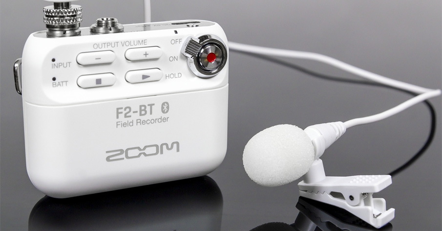Zoom F2 - портативный полевой рекордер с поддержкой записи в 32-битном формате с плавающей запятой