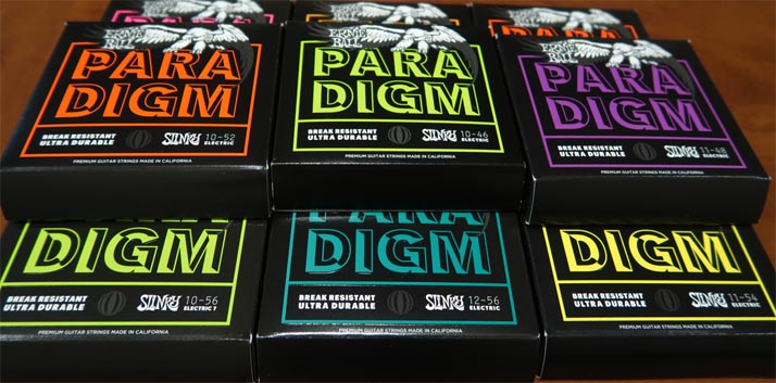 Струны Ernie Ball Paradigm