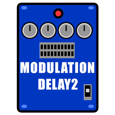 ZOOM Modulation Delay 2