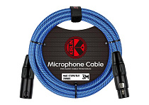 кабель микрофонный 10 м Kirlin MWC-270 10M BLA - 3