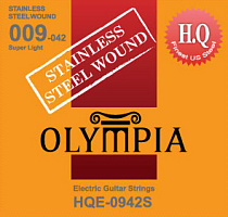 Струны для электрогитары Olympia HQE0942S