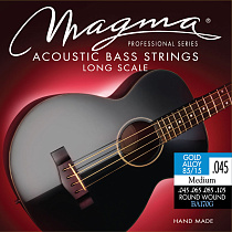 Струны для акустической бас-гитары 45-100 Magma Strings BA160G