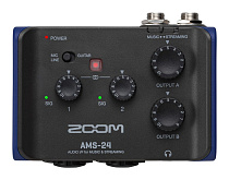 Аудиоинтерфейс для музыки и стриминга Zoom AMS-24 - 0