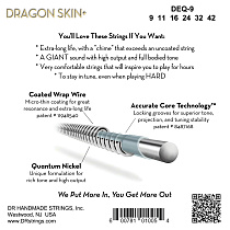струны для электрогитары DR DEQ-9 - 3
