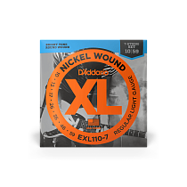 комплект струн для 7 струнной электрогитары 10 - 59 D'Addario EXL110-7 - 0