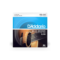 струны для акустической гитары D'Addario EJ36 - 0