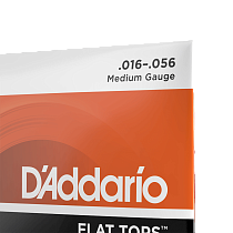 комплект струн для резонаторной гитары 16 - 56 D'Addario EFT13 - 2