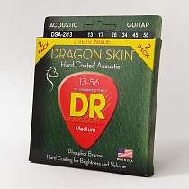 Набор из двух комплектов струн для ак. гитары DR DSA-2/13 - 1