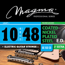 Струны для электрогитары с покрытием 10-48 Magma Strings GE150ED