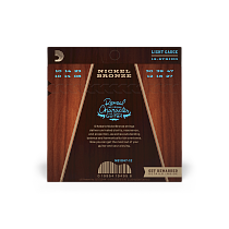 комплект струн для 12 струнной акустической гитары 10/10 - 48/27 D'Addario NB1047-12 - 3