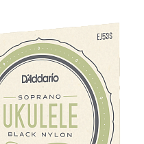 комплект струн для укулеле сопрано 28 - 29 D'Addario EJ53S - 2