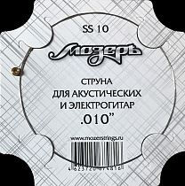 Струна для эл. / ак. гитары МозерЪ SS10