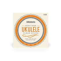 комплект струн для укулеле баритон 28 - 35 D'Addario EJ65B - 0