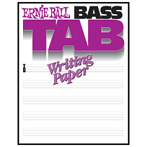 Табулатурная тетрадь для бас-гитаристов Ernie Ball P07022