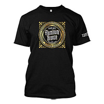Футболка с принтом "Aluminum Bronze" Ernie Ball P04746