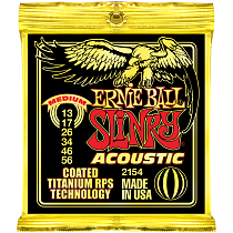 Струны для акустической гитары Ernie Ball P02154