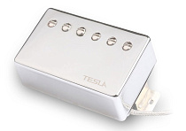 Звукосниматель, хамбакер, хромированная крышка Tesla OPUS-4/CR/NE