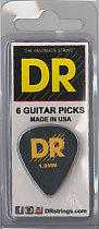 Медиатор гитарный (упаковка) DR P6BK-H