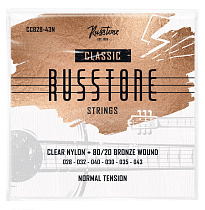 Струны для классической гитары Russtone CCB28-43N - 0
