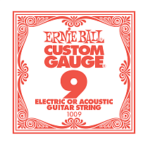 Струны для электро и акустических гитар Ernie Ball P01009