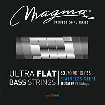 Струны с плоской обмоткой для 5-струнной бас-гитары Low B 50-138 Magma Strings BE205SUF