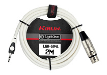 кабель микрофонный 6 м Kirlin LGA-594L 6M WH - 1