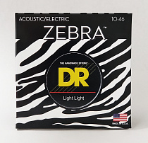Струны для акустической гитары DR ZE-10 - 0