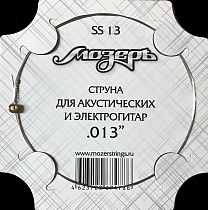 Струна для эл. / ак. гитары МозерЪ SS13