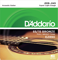 струны для акустической гитары D'Addario EZ890 - 0