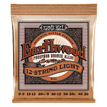 Струны для 12-струнной акустической гитары Ernie Ball P02153