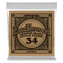 струна одиночная для акустической гитары Ernie Ball P01834