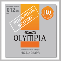 Струны для акустической гитары Olympia HQA1253PB