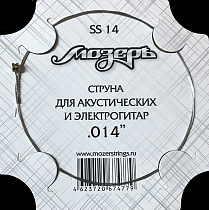 Струна для эл. / ак. гитары МозерЪ SS14