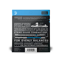 струны для бас-гитары D'Addario EXL160BT - 1