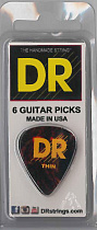Медиатор гитарный (упаковка) DR P6TO-T