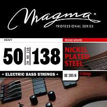 Струны для 5-струнной бас-гитары Low B 50-138 Magma Strings BE205N