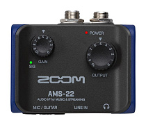 Аудиоинтерфейс для музыки и стриминга Zoom AMS-22 - 0