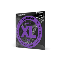 комплект струн для 7 струнной электрогитары 11 - 65 D'Addario ECG24-7 - 1