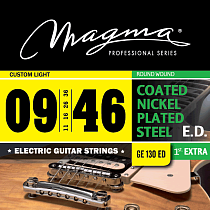 Струны для электрогитары с покрытием 9-46 Magma Strings GE130ED