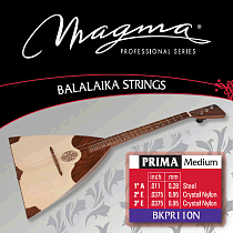Струны для балалайки сталь/нейлон Magma Strings BKPR110N