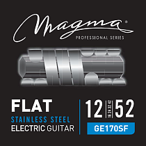 Струны с плоской обмоткой для электрогитары 12-52 Magma Strings GE170SF