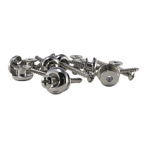 Ernie Ball кнопка-держатель ремня с саморезом, уп-ка 12 шт. Ernie Ball P04237