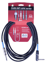 Инструментальный кабель 6 м Superlux SFI6PR