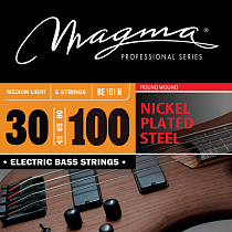 Струны для 5-струнной бас-гитары High C 30-100 Magma Strings BE161N