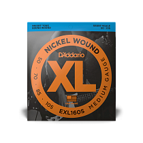 струны для бас-гитары D'Addario EXL160S - 0