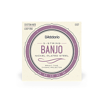 комплект струн для 5 струнного банджо 11 - 11 D'Addario EJ57 - 0